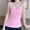 Pink, variant on Vivianyn HD Women's Lace Trim Fleece Lined Camisole, Sleeveless Warm Base Layer,Black,Size M-XXL