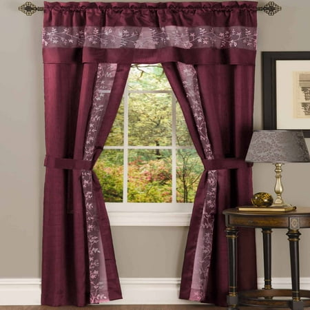 Fairfield - Window in a Bag 5 Piece Set Available In Multiple Colors And Sizes