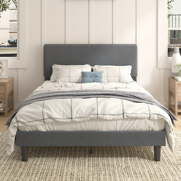 Marcus upholstered platform bed deals