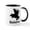 White/Black Inside, variant on CafePress - Flying Pig Mug - 11 oz Ceramic Mug - Novelty Coffee Tea Cup