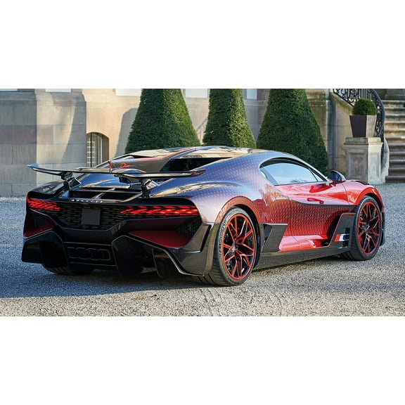 2021 Bugatti Divo Lady Bug Wall Art Print Poster