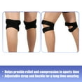 thumbnail image 5 of Vocoste Pair Basketball Knee Protector Patella Support Stabilizers for Race Playing Polyester Blue, 5 of 7