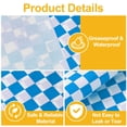 thumbnail image 3 of Uxcell 100 Pcs Hojas de Papel encerado para Alimentos, Hojas de Papel de Envoltura de 8.7 x 8.7 Pulgadas, Azul, 3 of 6