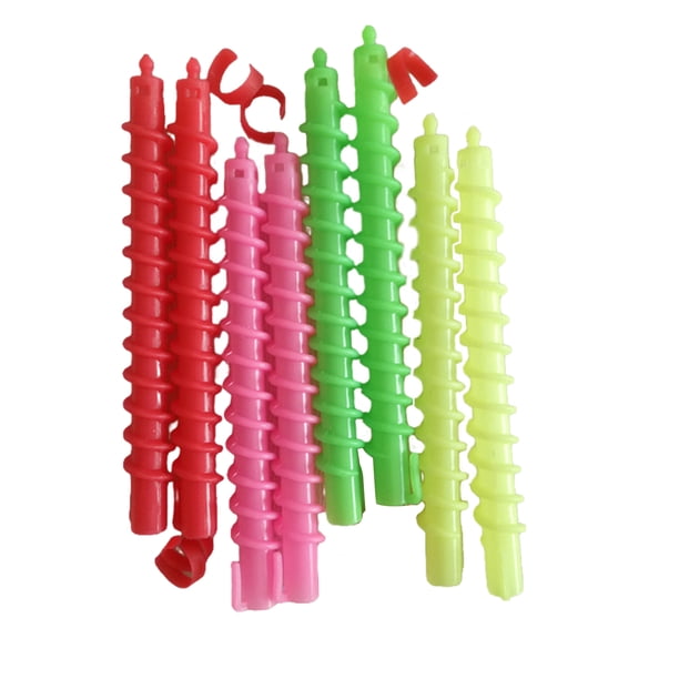 Vogacara 1 juego de peluquería Servicio prolongado Sin electricidad Rulos Aislamiento térmico Diseño único Rodillos para el cabello 3 huecos Type2 NO2 Vogacara CE011659-03
