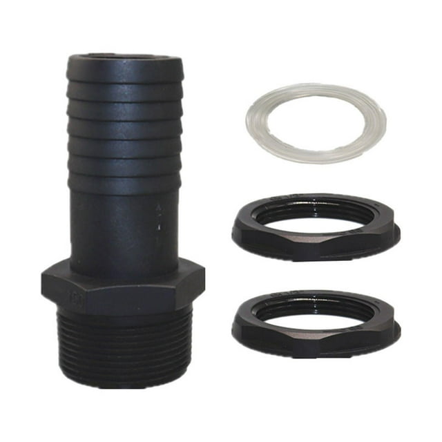 ziyahi Conduit Durable Raccord IBC pour Réservoirs d'Eau Étangs Barils de Pluie 38mm 38mm