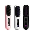 thumbnail image 5 of Portable Cordless Hair Straightener Brush: Lightweight, Anti-Scald &, 5 of 10