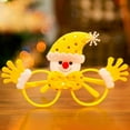 thumbnail image 1 of VOAVEKE Christmas Tree Decorations,Christmas Decor,Christmas Decorations Santa Snowman Antler Glasses Rimless Glasses, 1 of 3