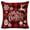 G, variant on Buffalo Plaid Christmas Pillow Covers 18 x 18 in, Snowflake Reindeer Throw Pillowcases for Sofa Couch Home Decor