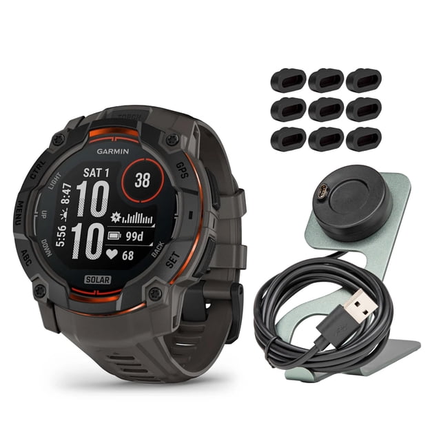 Smartwatch Garmin Instinct 3 Solar GPS 50mm Negro