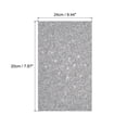 thumbnail image 2 of Uxcell Bling Crystal Rhinestone Sheet Self-Adhesive Rhinestone Diamond Gems Sticker 9.44 x 15.75 Inch Silver White, 2 of 5