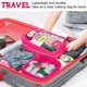 thumbnail image 5 of Bolsa Hillban Medicine Chenille Letter Preppy de PVC transparente de nailon, 5 of 7