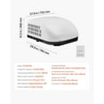 thumbnail image 5 of KFFKFF 13500 BTU RV Air Conditioning, Low Noise at 65 dB, Roof-Installation, Wide Compatibility with Various Air Conditioning Systems for Replacement of Old Units, Ideal for Vans, Trailers, 5 of 9