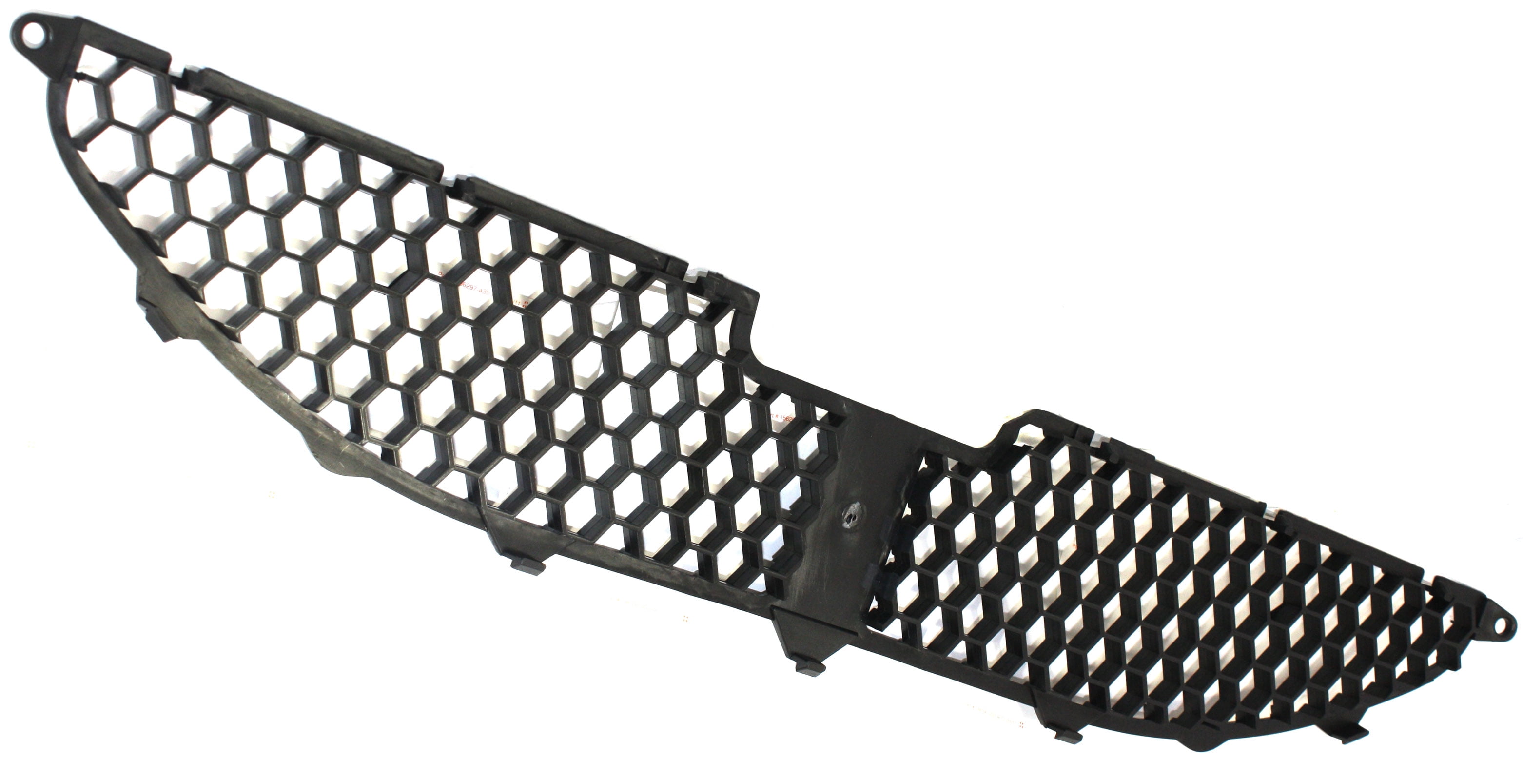 Grille Assembly Compatible With 1996 Ford Mustang Textured Black Shell and Insert