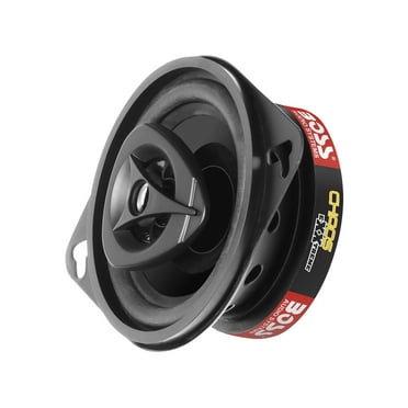 BOSS Audio Systems CH3220B Chaos Series 3.5 inch Car Door Speakers - 140 Watts Max (per pair), Coaxial, 2 Way, Full Range, 4 Ohms, Sold in Pairs, Bocinas Para Carro