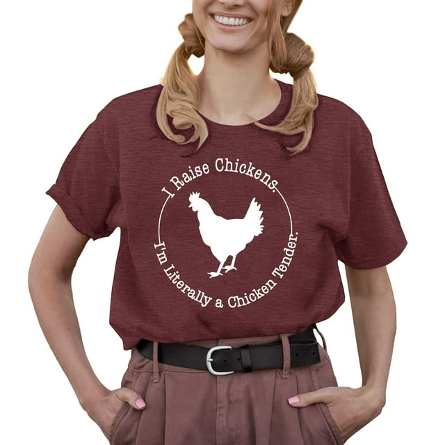 Gibobby Playera de Verano para Mujer 100.o día escuela 100 días escuela Estudiante Camiseta(Marrón,CH)