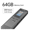 thumbnail image 4 of Digital Voice Recorder Voice Activated Audio Recording Noise Reduction with Playback MP3 Music ,One-touch operation, 4 of 6