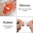 thumbnail image 4 of 4 Piezas Peces Tropicales Artificiales Flotantes CHAO Decoraciones Acuario, 4 of 5