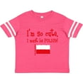 thumbnail image 3 of Inktastic So Cute Polish Boys or Girls Toddler T-Shirt, 3 of 5