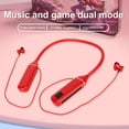 thumbnail image 3 of Magnetic Earbuds Headset,  Neckband Headphone RGB Backlight Long Battery Life IPX5 Waterproof LED Power Display  for Exercise White,Black,Pink,Red,Yellow,Blue,Purple,Green, 3 of 7