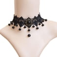 thumbnail image 1 of Collar de encaje gótico vintage con colgante de joyería, , de cumpleaños para mujer y Yinane Gargantilla, 1 of 8