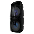 thumbnail image 4 of Technical Pro Dual 8" Rechargeable Backyard DJ Party Speaker System w/Stand+Mic, 4 of 12