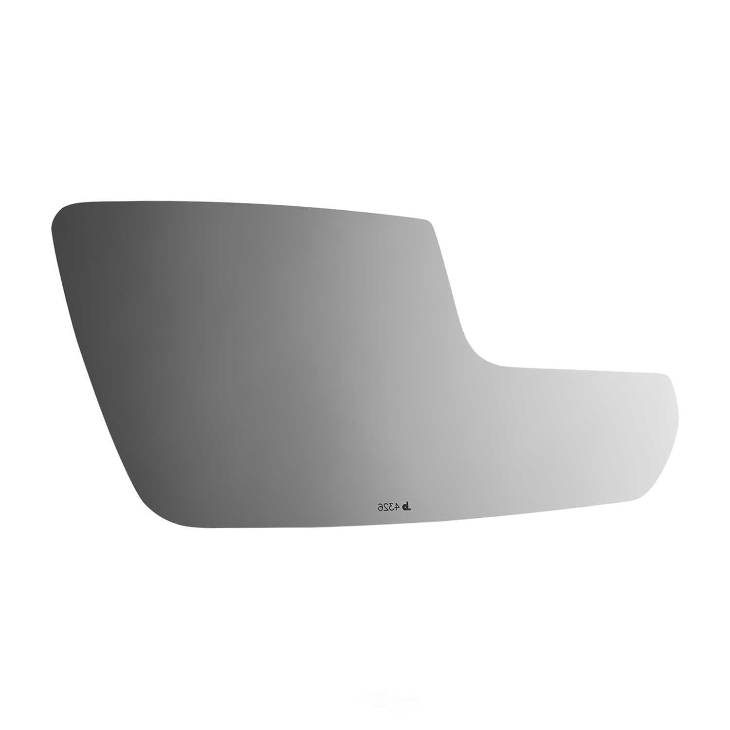 Burco Side View Mirror Replacement Glass - Clear Glass - 4326