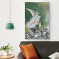 thumbnail image 4 of Guardian Angel Vintage Prints Painting On Canvas Wall Art Poster Scroll Picture Print Living Room Walls Decor Home Posters 24x36inch(60x90cm), 4 of 6