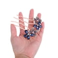 thumbnail image 5 of LOLIPPYY 2-Pack Rhinestone Bridal Hair Combs for Elegant Wedding Hairstyles and Special Occasion Hair Accessories, 5 of 6