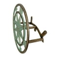 thumbnail image 5 of Zeckos Green Cast Iron Nautical Compass Rose Wall Mounted Hose Holder, 5 of 8