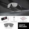 thumbnail image 3 of Oakley OO9248 Corridor Rectangle Shaped Non-Polarized Sunglasses for Men - Includes Official Eyewear Kit - Matte Black Frame with Prizm Black Lens, 3 of 6