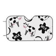 thumbnail image 7 of Balery Cute Cow and Milk Stains Print Car Windshield Sun Shade,Windshield Sunshade for Car Pickup Truck SUV Accessories-Small, 7 of 7