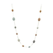 Way To Celebrate Easter Natural Multicolored Polystyrene Egg Garland 6' Decoration