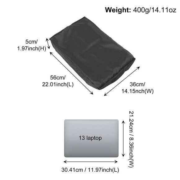 Sports Bike Screen Cover with Storage Bag 600D Oxford Cloth Exercise Bicycle Monitor Cover Spin Bike Screen Dust Cover Compatible for Peloton Exercise Bike