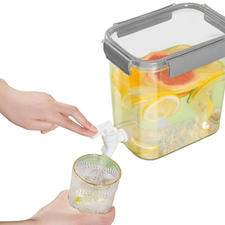 Drink Dispenser For Fridge Juice Container Juice Container 4.5L