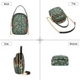 thumbnail image 3 of FORMRS Crossbody Bag for Women Quilted Travel Shoulder Cell Phone Purse with Chain Strap Handbag, Christmas Candy Cane, 3 of 7