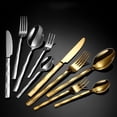 thumbnail image 7 of IFRINID Stainless Steel Flatware Set, 20-Piece Silverware Set for 4, Mirror Polished, Dishwasher Safe, 7 of 7