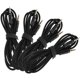 thumbnail image 5 of Cable de audio profesional de 4pcs 3.5mm Macho al cable de nylon masculino Cable auxiliar, 5 of 5