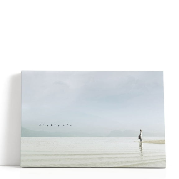 That Shore - Wrapped Canvas Print Wall Art | 18" W x 12" H