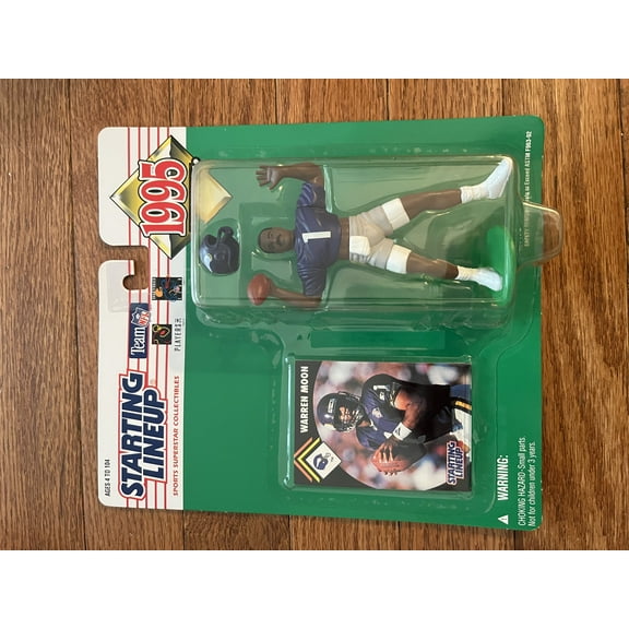 1995 Warren Moon Starting Lineup Figure