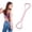Pink, variant on Resistance Bands Silicone Workout Bands Elastic Exercise Bands For Arms Back Shoulders Stretching Yoga Strength Training Portable Home Fitness For Women Home Office Travel Use
