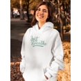 thumbnail image 2 of Just Breathe! Hoodie Women -SPIdeals Designs, Female Small, 2 of 4