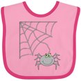 thumbnail image 3 of Inktastic Spider_web Boys or Girls Baby Bib, 3 of 4