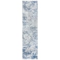 thumbnail image 3 of SAFAVIEH Amelia Alastar Abstract Distressed Runner Rug, Gray/Blue, 2'2" x 16', 3 of 11
