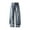 (New34)Blue, variant on Men's Loose Fit Relaxed Fashionable Culottes Oversized Wide Leg Baggy Jeans with Faded Wash Denim Trousers for Streetwear