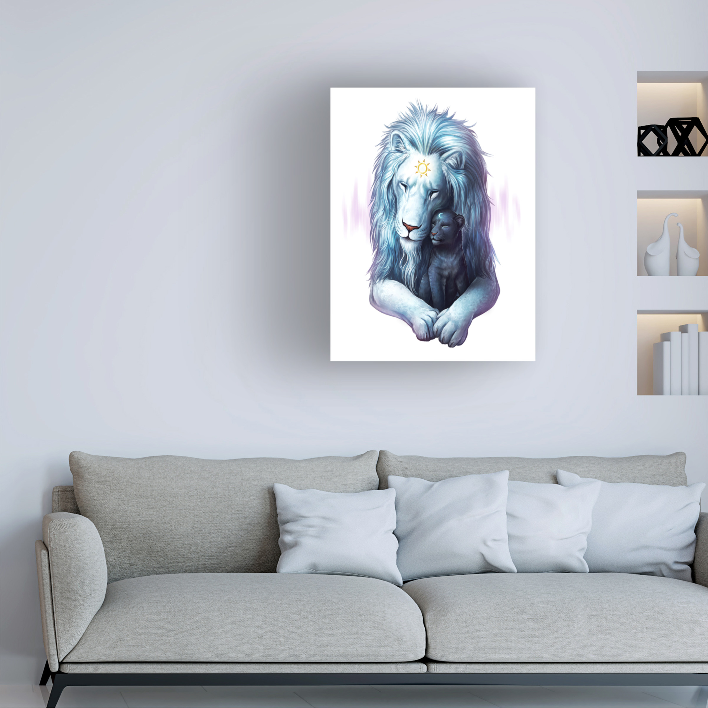 Trademark Fine Art 'Child of Light' Canvas Art by JoJoesArt