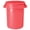Red, variant on Rubbermaid Brute 32 Gallon Venting Channels Trash Container, Black