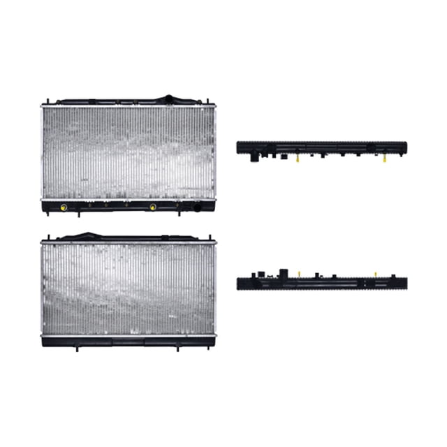 Radiador De Agua Eclipse 1990 A 1994 Mitsubishi L4 1.8L Aut Soldado Polar .