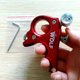 thumbnail image 5 of Equipo de tiro con arco robusto compuesto compuesto de compuesto accesorios de arco de la muñeca correa dispensador abrazadera cabezal alta sensibilidad caza liberación ayuda rojo Eigraketly OD011037-02, 5 of 7