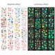 thumbnail image 4 of 16 hojas de pegatinas luminosas para tatuajes para niños en la oscuridad, tatuajes temporales, pegatinas de dibujos animados, regalo de fiesta, 4 of 8