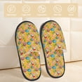 thumbnail image 2 of Fotbe Easter Pattern Women's Fuzzy Slippers Plush Slippers Fluffy Winter House Shoes Indoor and Outdoor-Large, 2 of 8